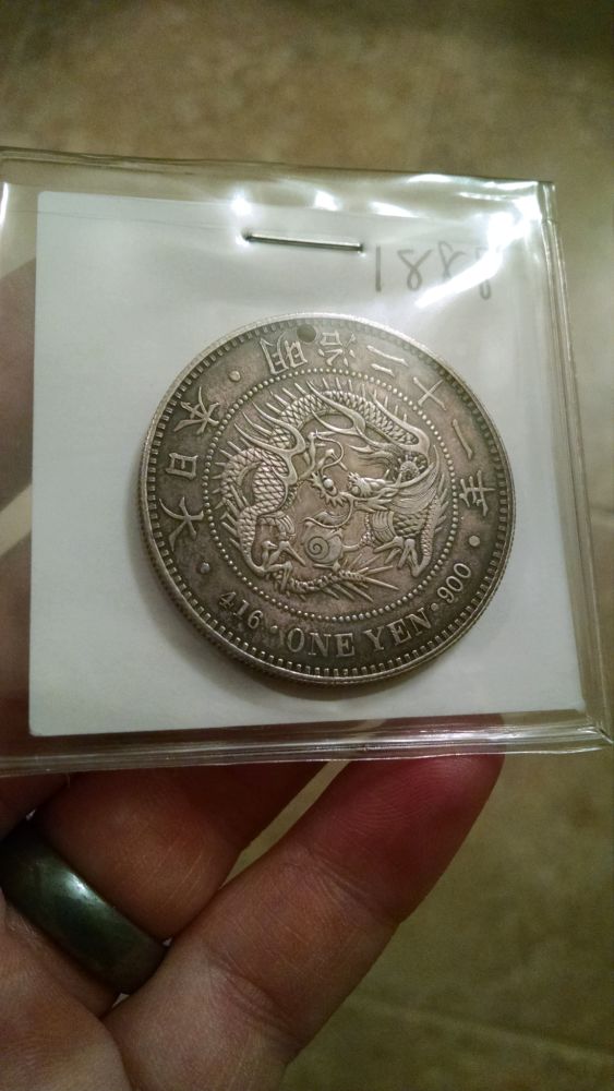 1888-Japan-Yen,-Real-Or-Not?
